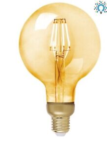 ZigBee Smart Vintage Light Bulb G125 Dimming Lamp Classic E27 1900K Warm White