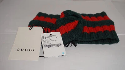 Diadema GUCCI 3174 S71 Roja Verde Hecha en Italia Talla M Foto 1 de 3
