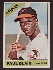 1966 Topps #48 Paul Blair, Baltimore Orioles