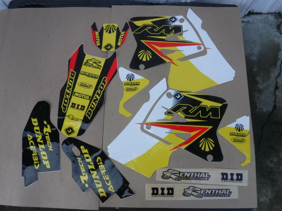 FLU PTS5 ГРАФИКА SUZUKI RM125 RM250 2001 2002 2003 2005 2006 2007 2008 - Изображение 1 из 1
