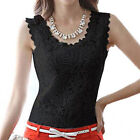 Women Top Elegant Stretchy Charming Lace Summer Tee Top Quick Drying