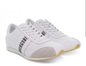 189 $ BIKKEMBERGS Herren 10,5 SCHUHE Barthel Wildleder Niedrig 44 Weiß SNEAKER BKM0097 - Bild 1 von 24