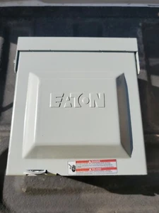 Eaton CHU1S RV 50-Amp RV Power Outlet Box Panel Indoor/outdoor  Service Mount - Picture 1 of 4