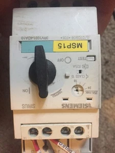 SIEMENS 3RV10314DA10 DISYUNTOR PARA PROTECCIÓN MOTOR - Imagen 1 de 9
