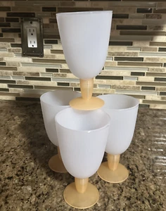 Tupperware Impressionen Parfait/Kelche Dessertbecher ~ Vintage 4er Set - Bild 1 von 21