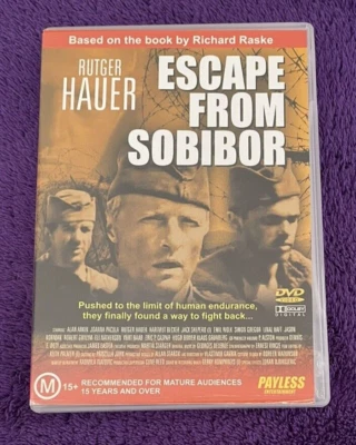 Escape From Sobibor DVD Alan Arkin, Rutger Hauer FREE UK P&P - Image 1 of 3