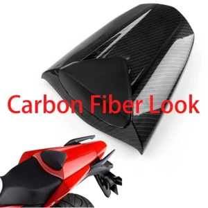 Cubierta de asiento trasero de fibra de carbono para 2015-2022 CBR300R CB300F - Imagen 1 de 10