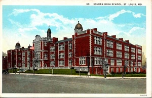 Soldan High School St. Louis Missouri Postkarte - Bild 1 von 2