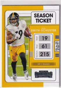 Panini Football NFL Contenders 2020-21 No. 83 Juju Smith Schuster Season Ticket - Bild 1 von 2