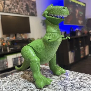 Disney Pixar Toy Story Rex Dinosaurio 10” Verde Deluxe Chomping Rex 2013 Mattel ⭐️ - Imagen 1 de 3