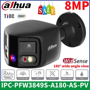 Dahua IPC-PFW3849S-A180-AS-PV 8MP 180° Panoramic IP Camera Sound Light Alarm POE - Picture 1 of 17