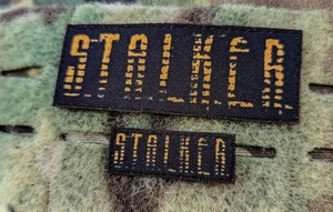 Chevron Aufschrift STALKER, + Mini Patch STALKER als Geschenk - Bild 1 von 1