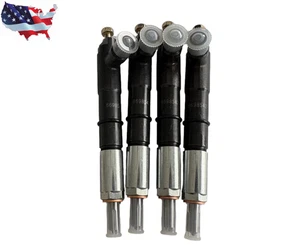 4Pcs Fuel Injector For Bobcat T300 T750 T870 S220 S330 S750 T2250 A300 A770 - Foto 1 di 11