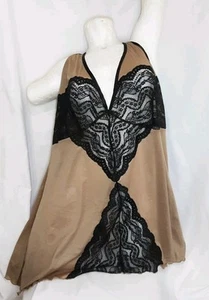 Cacique Lingerie Baby doll Lace Dress Nightie Women's Size 26/28 - Picture 1 of 7