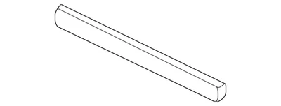 Moldura lateral de carrocería GM 22652299 genuina Foto 1 de 2