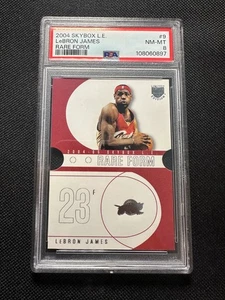 2004 Skybox L.E. RARE Form Lebron James #9 PSA 8 - Picture 1 of 2