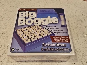BIG BOGGLE Classic Edition Word Game - Family Game Night Kids 8+ & Adults New - Picture 1 of 2