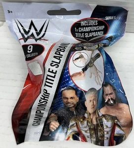 WWE Championship Title Slap-Band Series 1 Blind Bag- NEW SEALED! - Picture 1 of 5