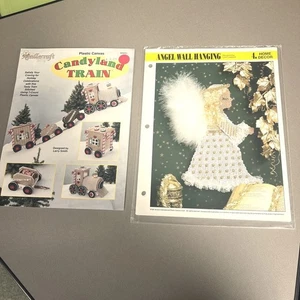 CANDYLAND TRAIN Plastik Leinwand Broschüre von The Needlecraft Shop #983051 B Neu - Bild 1 von 14
