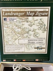 Wentworth jigsaw Puzzle MAP KINGSTON UPON THAMES SURREY 250 COMPLETE Immaculate - Picture 1 of 6