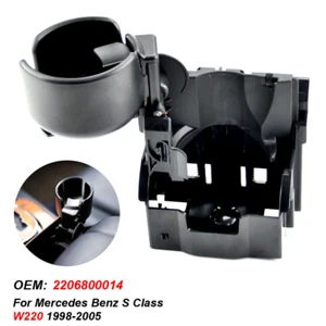 Center Console Cup Holder For Mercedes Benz S350 S430 S500 S55 S600 S65 AMG - Picture 1 of 12