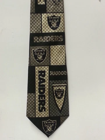 NFL Team Neck Tie, Oakland Raiders (1-1) NEW Cover