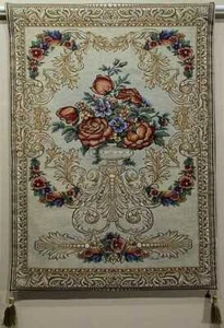 TAPESTRY-Floral Cascade, 26" x 36" - Picture 1 of 5