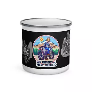 GS Riders of New Mexico Enamel Mug - Picture 1 of 8