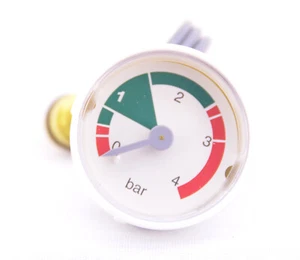 BAXI MEGAFLO 2 SYSTEM  12  15  &  18  COMPACT BOILER  PRESSURE GAUGE 720776601 - Picture 1 of 3