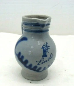 Made In Germany Einsle Pottery Salt Glaze Stoneware ~ 0.25L Creamer Pitcher - Picture 1 of 8