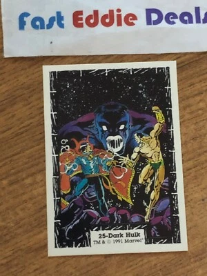 COMIC IMAGES 1991 THE INCREDIBLE HULK TRADING CARD 25 DOCTOR STRANGE EXCELLENT - Image 1 of 2