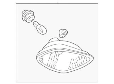 Lámpara de señalización trasera derecha original Ford Focus 2000-2005 2S4Z-15A201-AB Foto 1 de 2