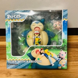 MEGAHOUSE G.E.M.Series Pokemon Sleeping with Snorlax Figure Japan New - Picture 1 of 18