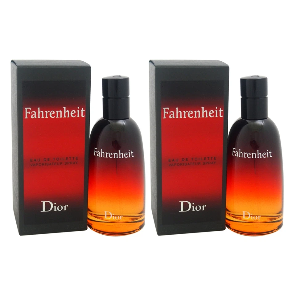 Fahrenheit de Christian Dior para hombre - 1,7 OZ eau de parfum spray - Paquete de 2 Foto 1 de 1