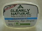 Clearly Natural***Unscented***Pure Glycerine Soap Hypo~Allergenic~~4 Oz/113G~New
