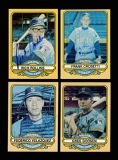 1969 SEATTLE PILOTS 4 KEY 3 DEAD AUTOGRAPHED SIGNED 1983 RENATA GALASSO BB CARDS