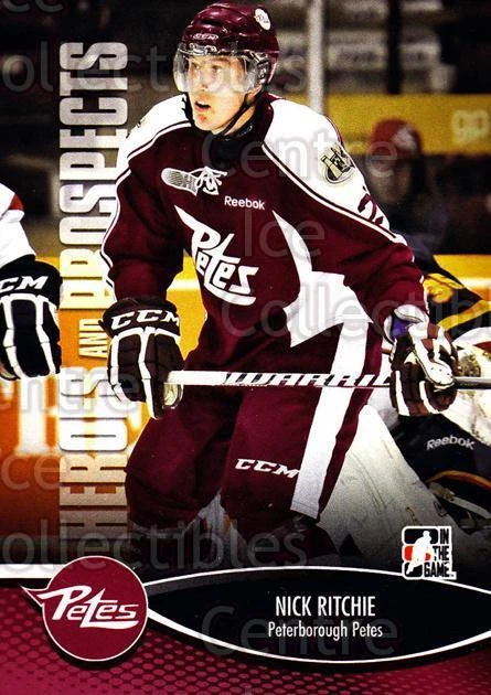 2012-13 ITG Heroes and Prospects #75 Nick Ritchie - Image 1 of 1