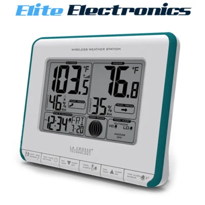 La Crosse Wireless Weather Station w/ Heat Index & Dew Point - Image 1 of 3
