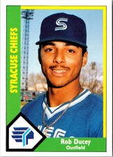 1990 CMC Syracuse Chiefs Rob Ducey #21 Syracuse Chiefs