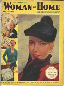 Frauen- und Heimmagazin: März 1954 - Häkeln, Strickmuster - Bild 1 von 1