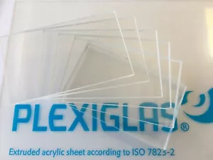 Acrylglas PLEXIGLAS®XT PMMA farblos klar, 5mm + 6mm Platte Zuschnitt Maß klein - Bild 1 von 3