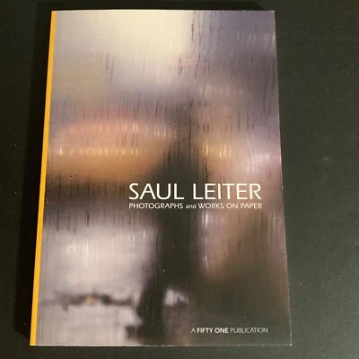 SAUL LEITER PHOTOGRAPHS & WORKS ON PAPER 2015 GALLERY 51 2ND ED + BONUS SHOWN - Image 1 of 4