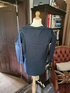 FISHERMAN'S SMOCK HANDMADE CORNISH ORIGINAL AUTHENTIC VARIOUS SIZES AND COLOURS, - Picture 1 of 7