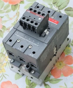 ABB A110-30 contacteur + block CA5-22E + CAL18-11B. bobine 220-230V 50Hz - Picture 1 of 17