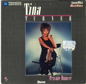 Tina Turner Private Dancer LASERDISC-8" Bonus DVD Videos + Kenny Rogers Special - Picture 1 of 3