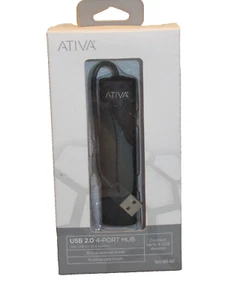 Ativa 2.0 4-Port Hub USB Multi System NEW - Picture 1 of 6