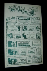 Orig Hinton Canada SCHWARZENEGGER TERMINATOR Star Man JOHNNY DANGEROUSLY Oh God! - Picture 1 of 1