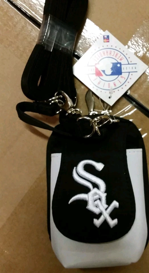 Подарочная сумка Chicago White Sox MLB сумочка плюс сенсорный телефон идентификатор бумажник подвеска 14 - Изображение 1 из 1