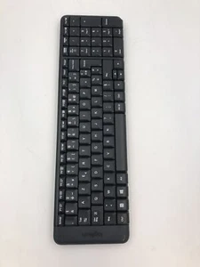 Zestaw bezprzewodowej klawiatury i myszy Logitech MK220, AZERTY, czarny, Windows - Zdjęcie 1 z 4