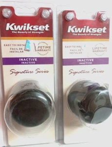 kwikset Door knobs signature series decorative new in package lot of 2 - Picture 1 of 2